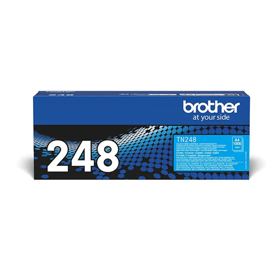 Brother oryginalny toner TN248C, cyan, 1000s w sklepie Wasserman.eu