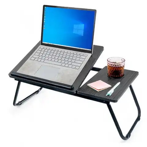 ⁨Składany stolik pod laptop, tablet STL10WZ2⁩ w sklepie Wasserman.eu