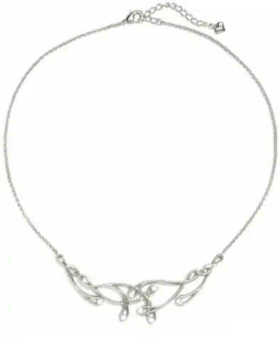 ⁨Modern necklace (C11259AG)⁩ at Wasserman.eu