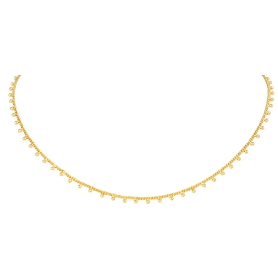 ⁨Łańcuszek z kuleczkami z kolekcji Summer Flowers (C23/LAT/54AU)⁩ w sklepie Wasserman.eu