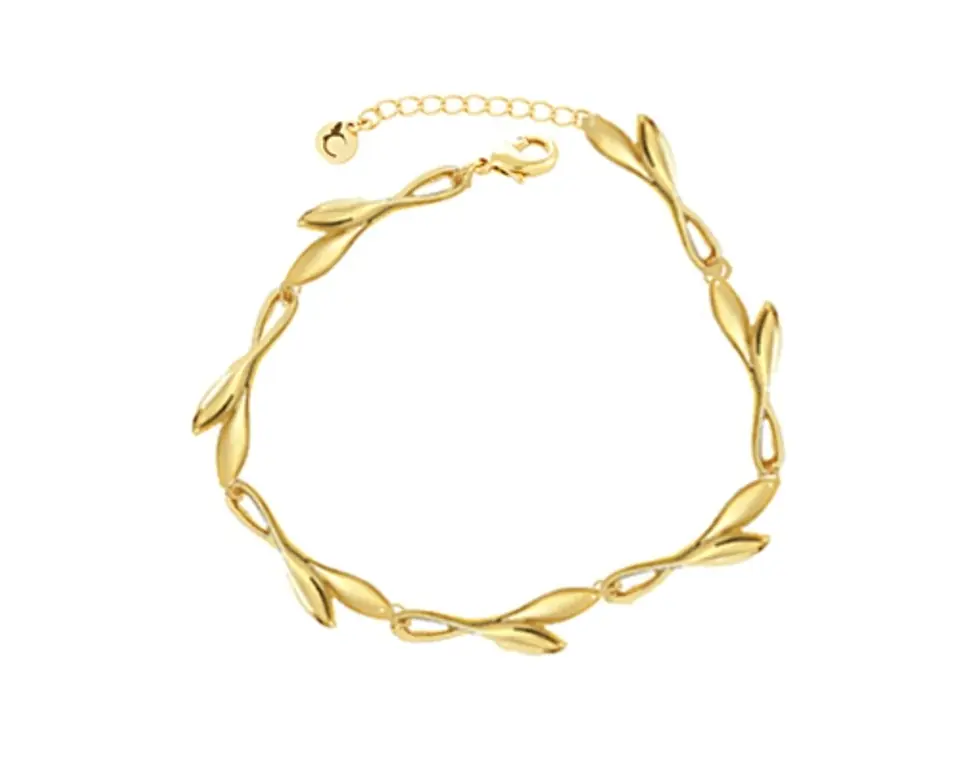 ⁨Bransoletka z gałązkami ( B9929AU P.MAT)⁩ w sklepie Wasserman.eu