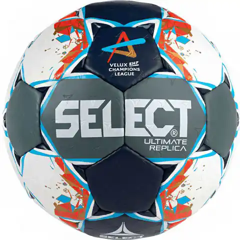 ⁨Piłka ręczna Select Ultimate Men Champions League Replica 3 2019 Official EHF (kolor Biały. Szary/Srebrny, rozmiar 3)⁩ w sklepie Wasserman.eu