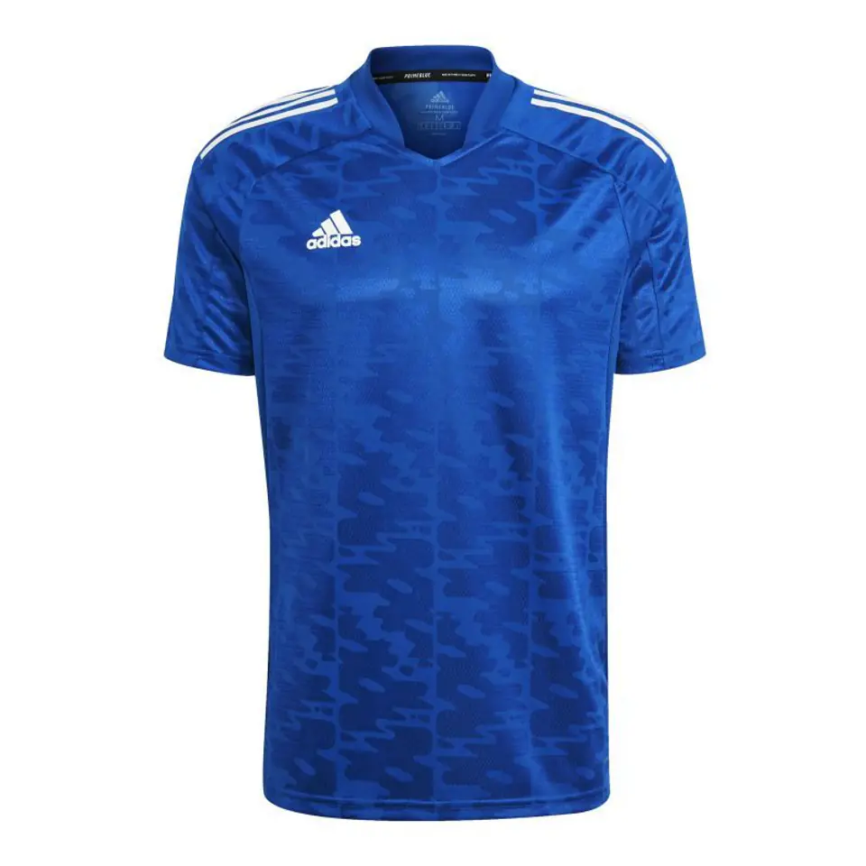 ⁨Koszulka adidas Condivo 21 M (kolor Niebieski, rozmiar L (183cm))⁩ w sklepie Wasserman.eu