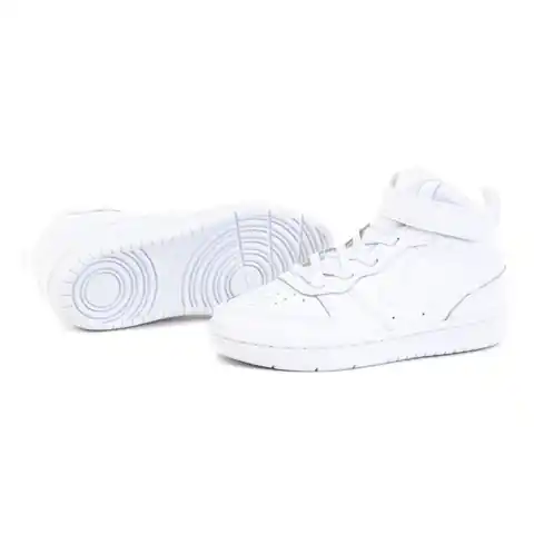 ⁨Buty Nike Court Borough Mid 2 Jr CD7783 (kolor Biały, rozmiar 31)⁩ w sklepie Wasserman.eu