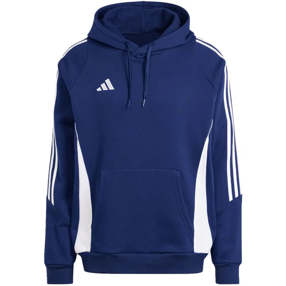 ⁨Bluza adidas Tiro 24 Sweat Hooded M (kolor Niebieski, rozmiar L)⁩ w sklepie Wasserman.eu