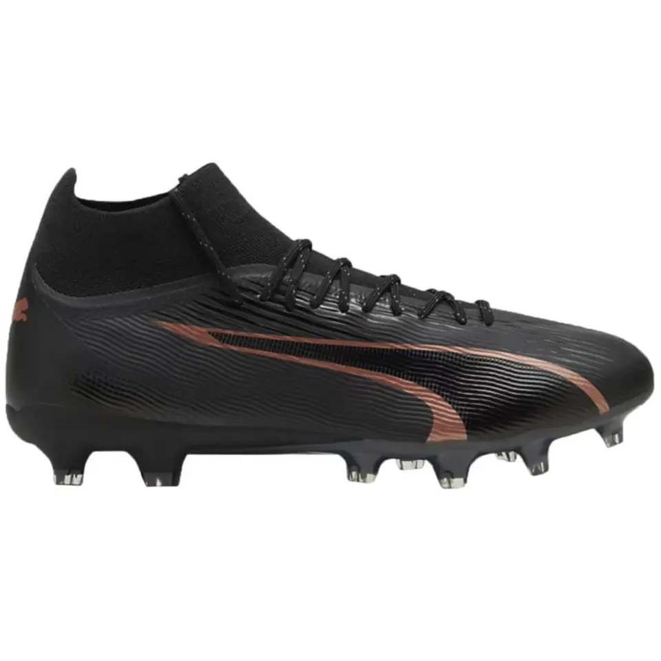 ⁨Buty piłkarskie Puma Ultra Pro FG/AG M 107750 (kolor Czarny, rozmiar 45)⁩ w sklepie Wasserman.eu