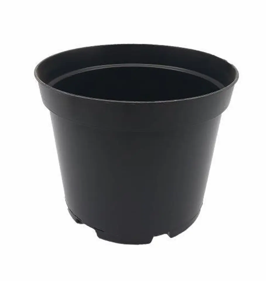 ⁨Doniczka produkcyjna czarna 26 cm (rozmiar 26cm)⁩ w sklepie Wasserman.eu