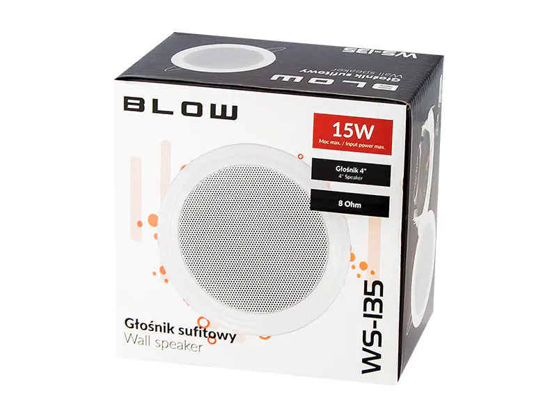 Loud. ceiling WS-135 100mm 15W/8ohm at Wasserman.eu