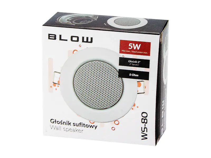 Loud. ceiling WS-80 50mm 5W/8ohm at Wasserman.eu