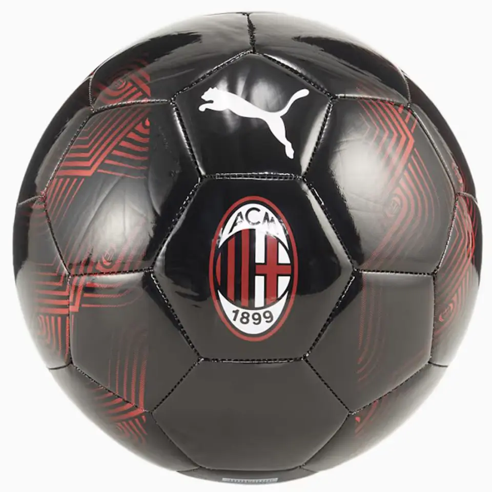 ⁨Piłka Puma AC Milan Ftbl Core Ball 084155 (kolor Czarny, rozmiar 5)⁩ w sklepie Wasserman.eu