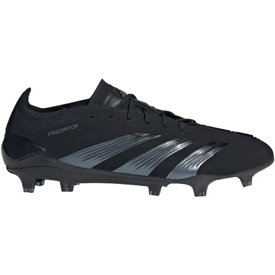 ⁨Buty piłkarskie adidas Predator Elite FG M (kolor Czarny, rozmiar 44 2/3)⁩ w sklepie Wasserman.eu