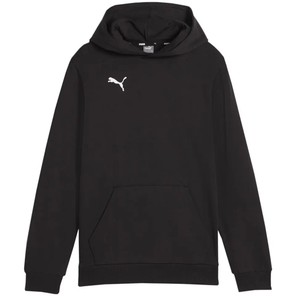 ⁨Bluza dla dzieci Puma Team Goal Casuals Hoddy czarna 658619 03 140cm⁩ at Wasserman.eu