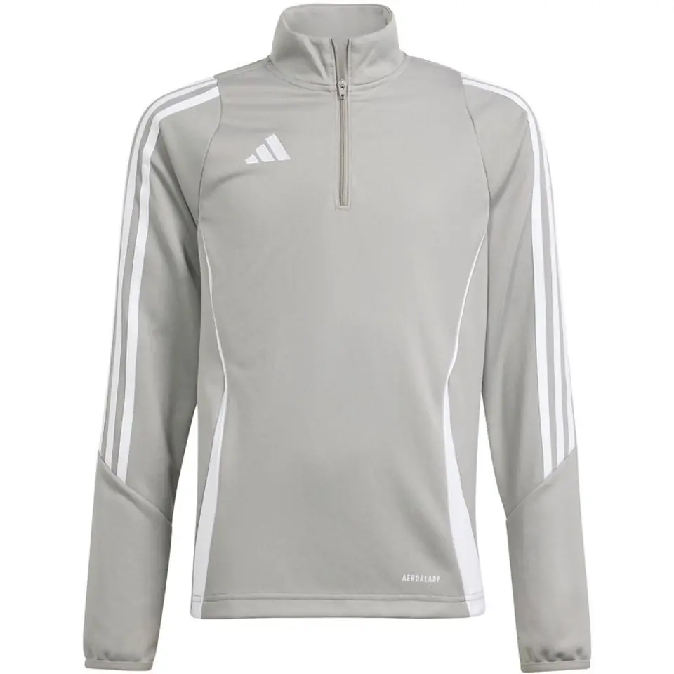 ⁨Bluza dla dzieci adidas Tiro 24 Training Top szara IR9363 164cm⁩ at Wasserman.eu