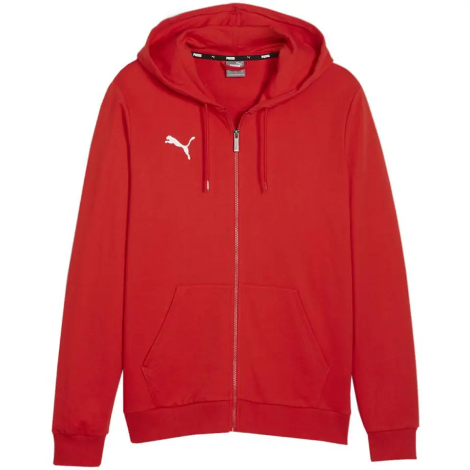 ⁨Bluza Puma Team Goal Casuals Hooded M 658595 (kolor Czerwony, rozmiar S)⁩ w sklepie Wasserman.eu