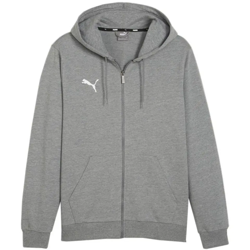 ⁨Puma Team Goal Casuals Hooded Grey 658595 33⁩ at Wasserman.eu