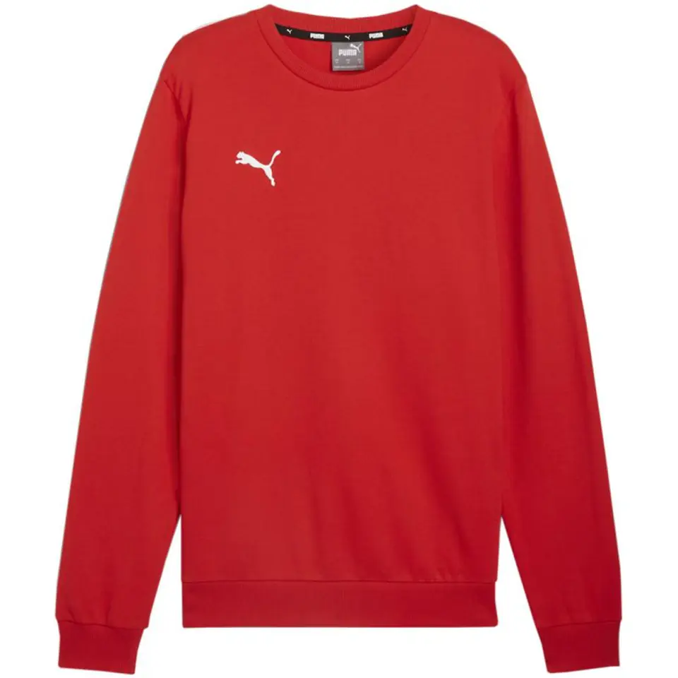 ⁨Bluza męska Puma Team Goal Casuals Crew Neck Sweat czerwona 658592 01 M⁩ at Wasserman.eu