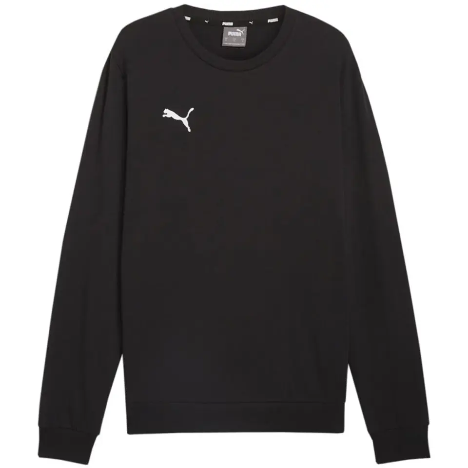 ⁨Bluza męska Puma Team Goal Casuals Crew Neck Sweat czarna 658592 03  M⁩ at Wasserman.eu