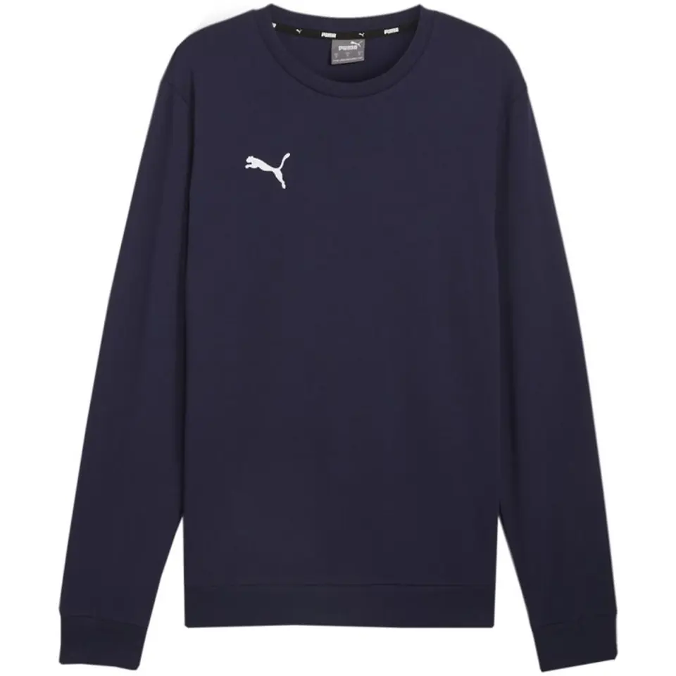 ⁨Bluza męska Puma Team Goal Casuals Crew Neck Sweat granatowa 658592 06 S⁩ at Wasserman.eu