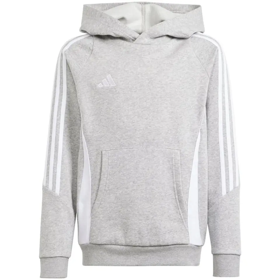 ⁨Bluza dla dzieci adidas Tiro 24 Hooded Sweat szara IR7505 164cm⁩ at Wasserman.eu