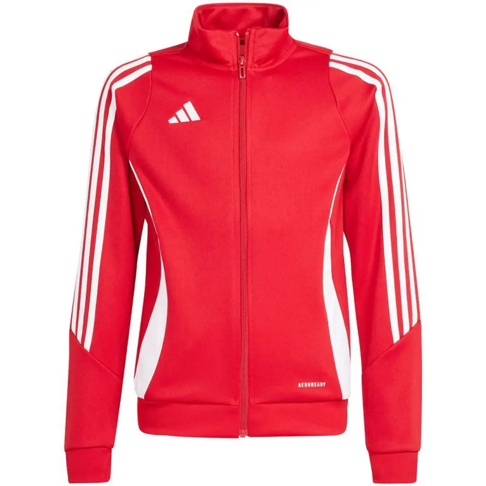 ⁨Bluza adidas Tiro 24 Training Jr (kolor Czerwony, rozmiar 176cm)⁩ w sklepie Wasserman.eu