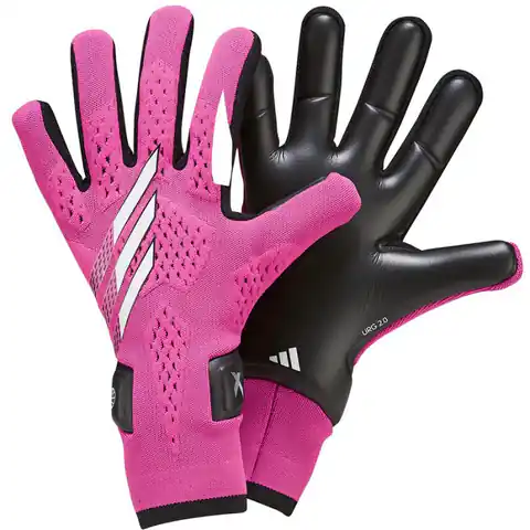 ⁨Rękawice bramkarskie adidas X GL PRO (kolor Różowy, rozmiar 7.5)⁩ w sklepie Wasserman.eu