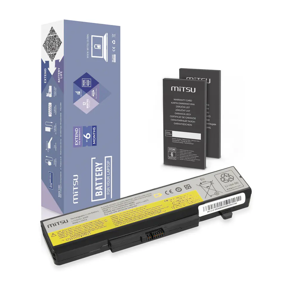 Bateria Mitsu do Lenovo ThinkPad E530 w sklepie Wasserman.eu