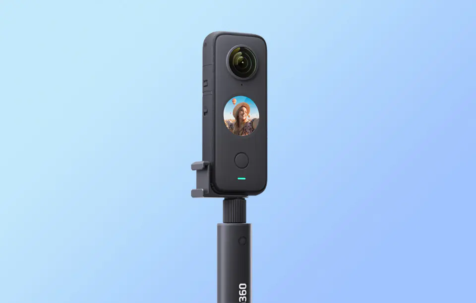 ⁨Cold shoe mount Insta360 X2⁩ at Wasserman.eu