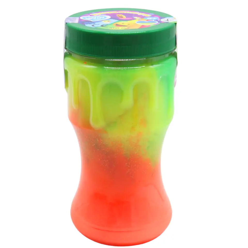 ⁨Masa Slime Plastyczna Żelowa Neon Glutek Tęczowy Antystresowy 400ml⁩ w sklepie Wasserman.eu