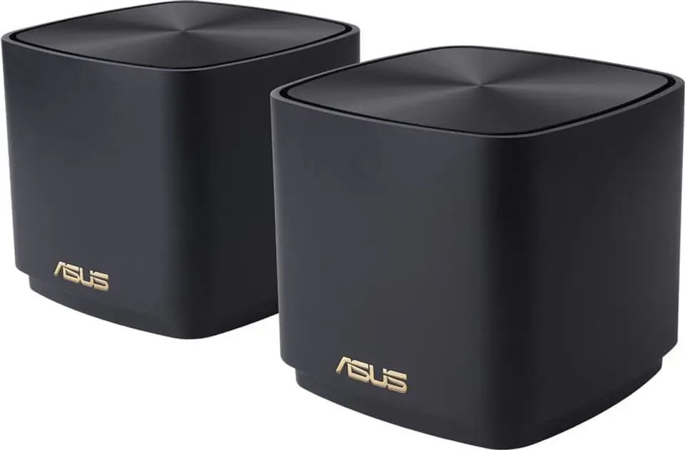 ⁨System Mesh Asus ZenWiFi XD4 Plus Wi-Fi 6 Czarny 2pak⁩ at Wasserman.eu