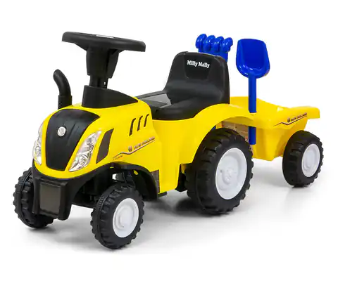 ⁨Ride-on Vehicle New Holland T7 Tractor Yellow⁩ at Wasserman.eu