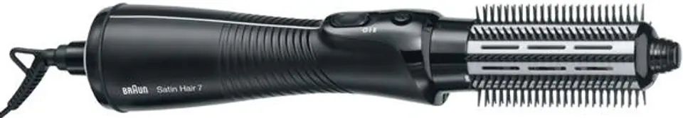 ⁨Braun Satin Hair 7 AS 720 Hot air brush Black, Silver 700 W 2 m⁩ at Wasserman.eu