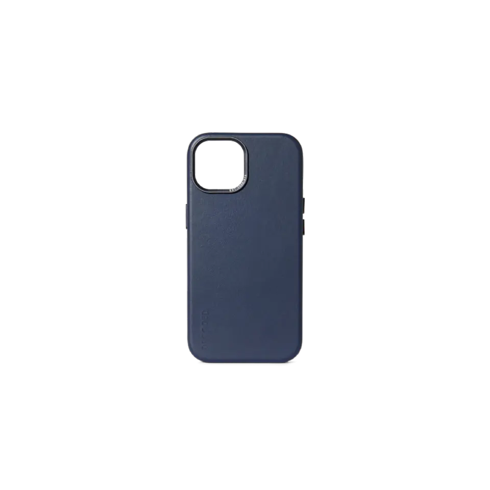 ⁨Decoded – skórzana obudowa ochronna do iPhone 15 kompatybilna z MagSafe (ture navy)⁩ w sklepie Wasserman.eu