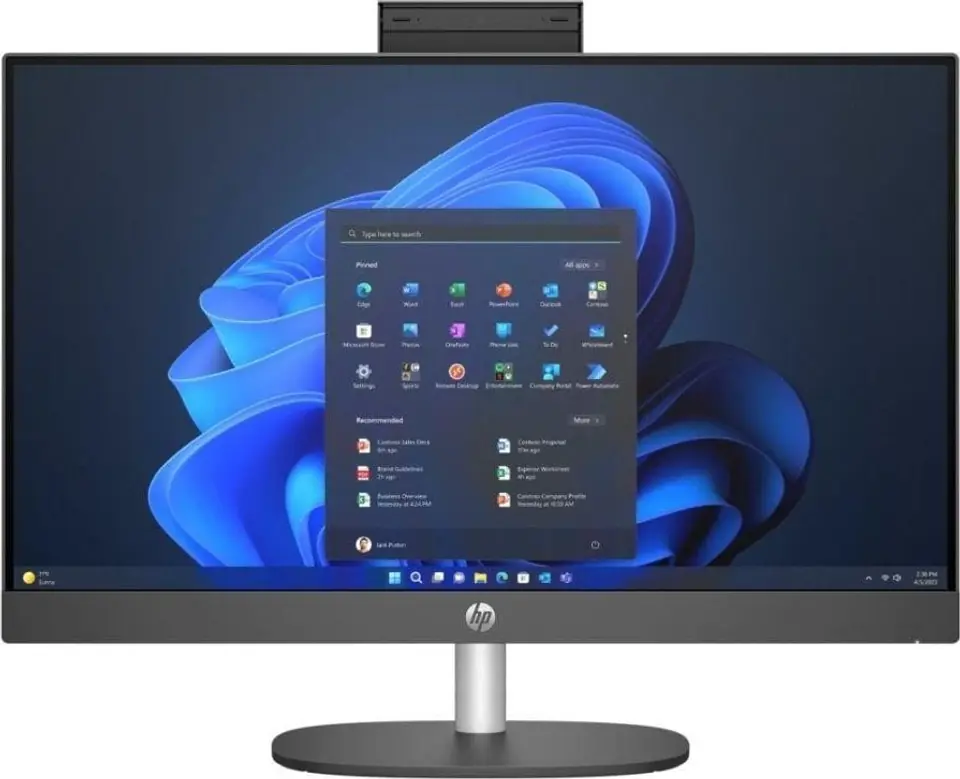 ⁨Komputer All-in-One HP ProOne 240 G10 (23.8"/I5-1335U/IRIS XE/16GB/SSD512GB/W11P)⁩ w sklepie Wasserman.eu