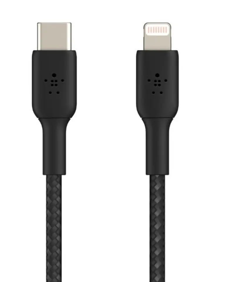 ⁨Belkin CAA004BT1MBK lightning cable 1 m Black⁩ at Wasserman.eu