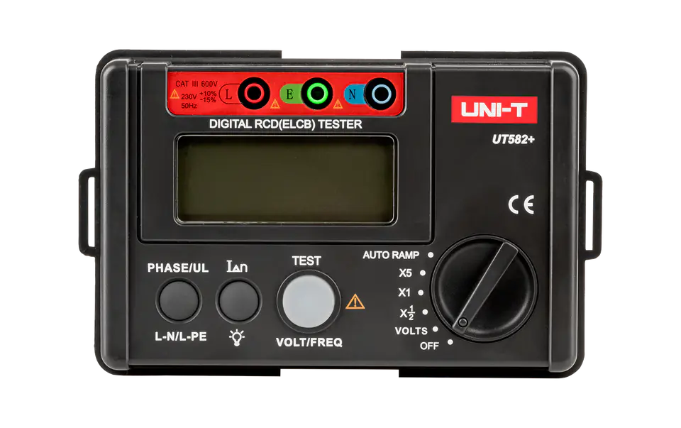 ⁨Cyfrowy tester wyłączników RCD  Uni-T UT582+⁩ w sklepie Wasserman.eu