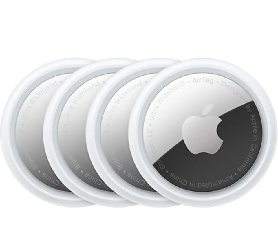 ⁨Apple AirTag Bluetooth Silver, White⁩ at Wasserman.eu