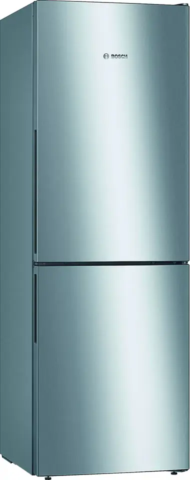 ⁨Bosch Serie 4 KGV33VLEA fridge-freezer Freestanding 289 L E Stainless steel⁩ at Wasserman.eu