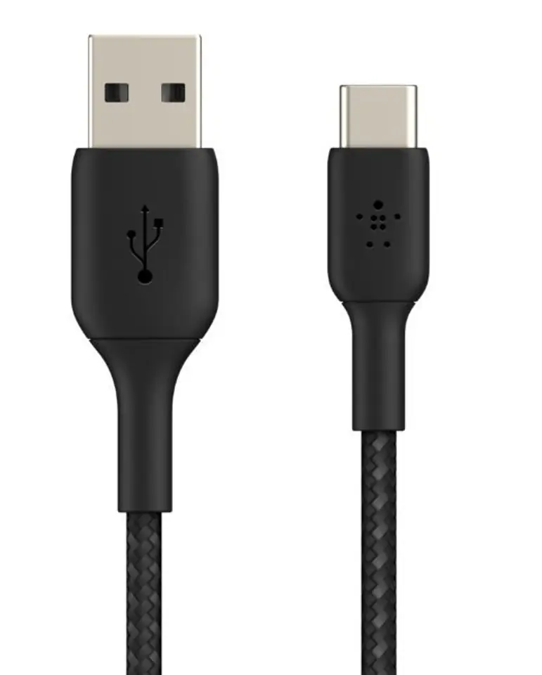 ⁨Belkin CAB002BT0MBK USB cable 0.15 m USB A USB C Black⁩ at Wasserman.eu