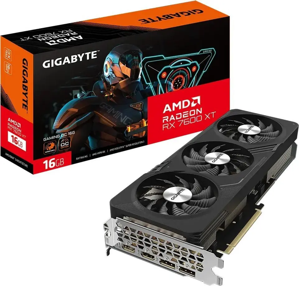 ⁨Karta graficzna Gigabyte Radeon RX 7600 XT OC 16GB⁩ at Wasserman.eu