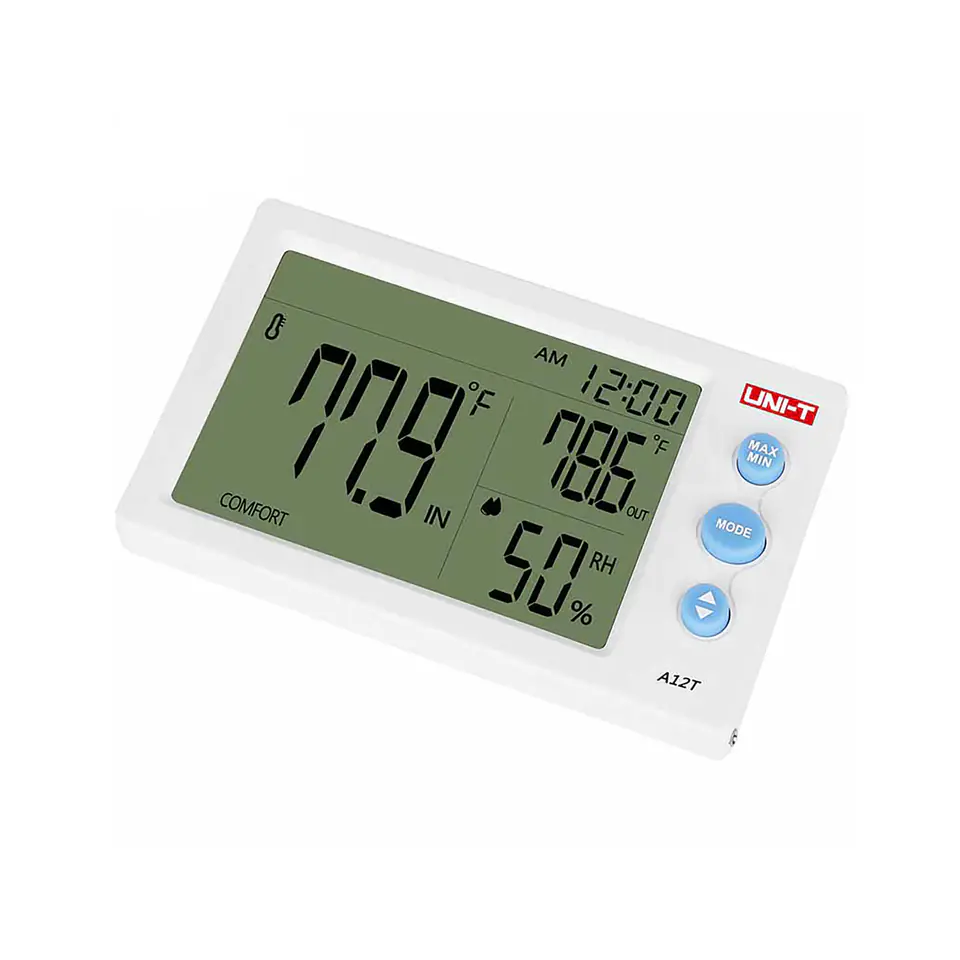 ⁨Weather station (temperature meter + outdoor sensor) Uni-T A12T⁩ at Wasserman.eu