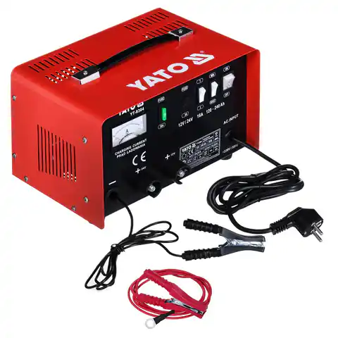 ⁨YATO CHARGER WITH STARTING SUPPORT 16A 12V / 24V 120 - 240Ah⁩ at Wasserman.eu