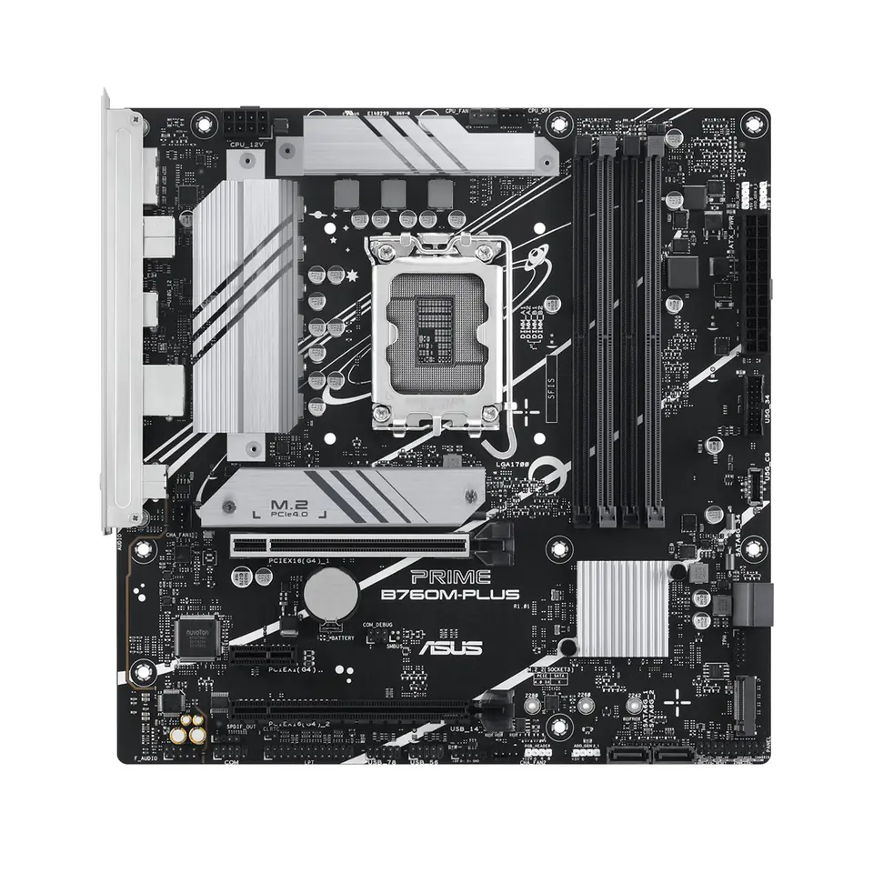 ⁨ASUS PRIME B760M-PLUS Intel B760 LGA 1700 micro ATX⁩ at Wasserman.eu