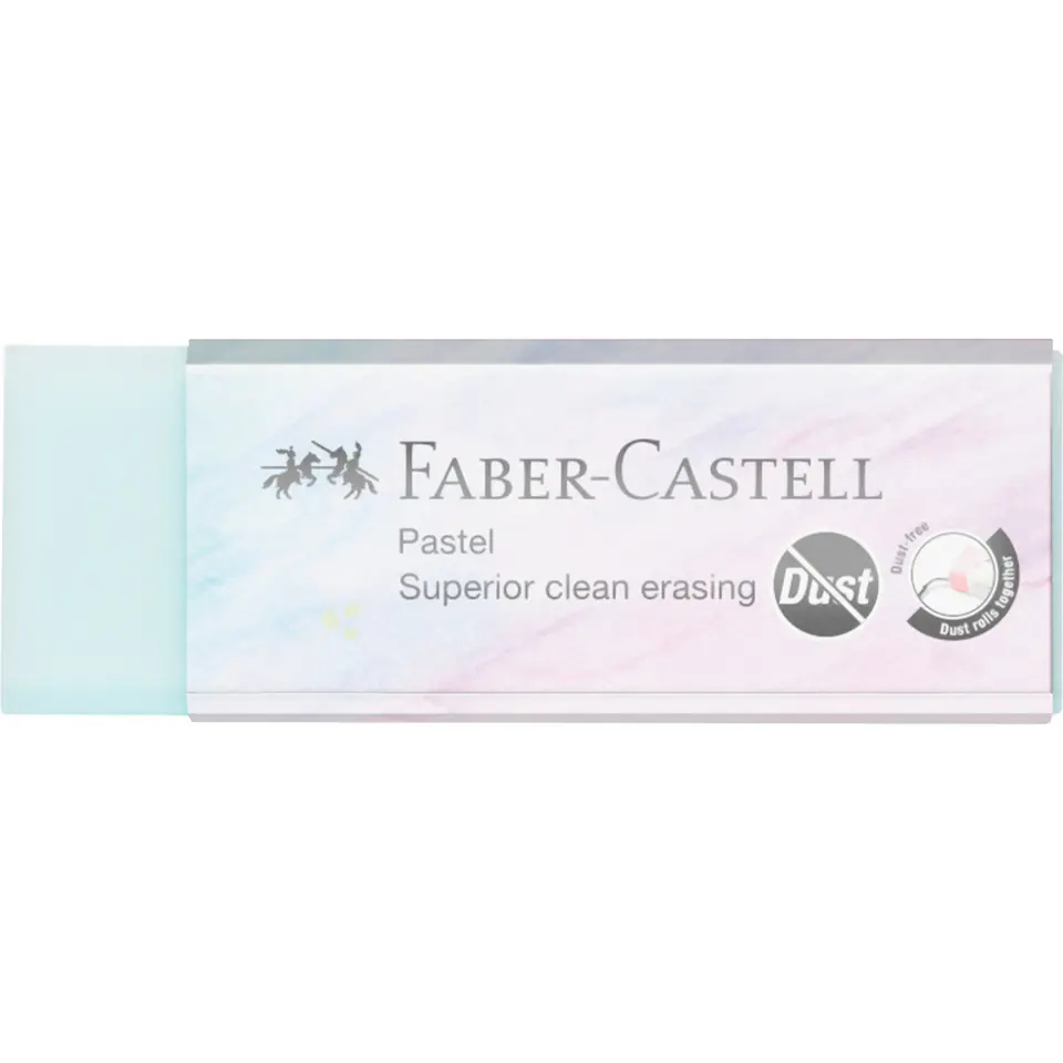 ⁨Gumka DUST-FREE ECO pastelowa 187392 Faber-Castell⁩ w sklepie Wasserman.eu