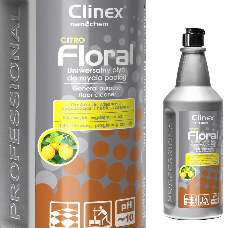 ⁨Clinex Floral Citro Universal Floor Liquid 1 l⁩ at Wasserman.eu