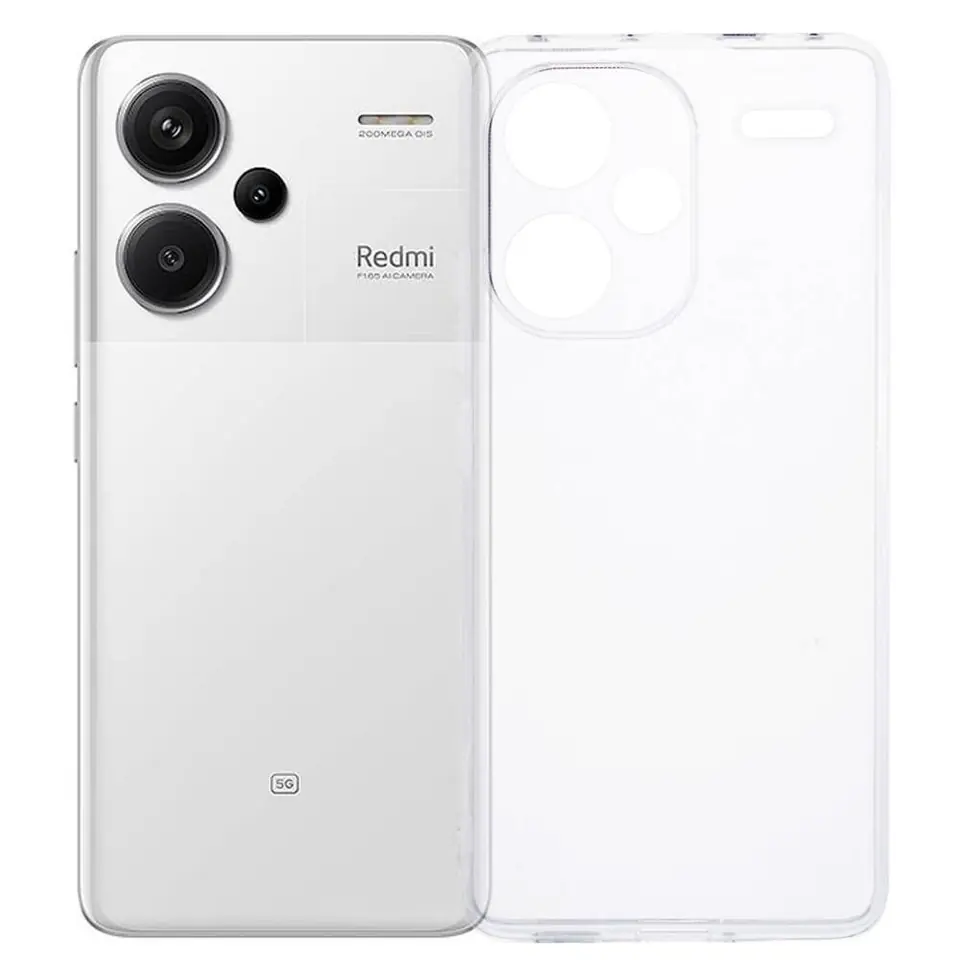 ⁨Etui XIAOMI REDMI NOTE 13 PRO+ 5G Nexeri Slim Case Protect 2mm transparentne⁩ w sklepie Wasserman.eu