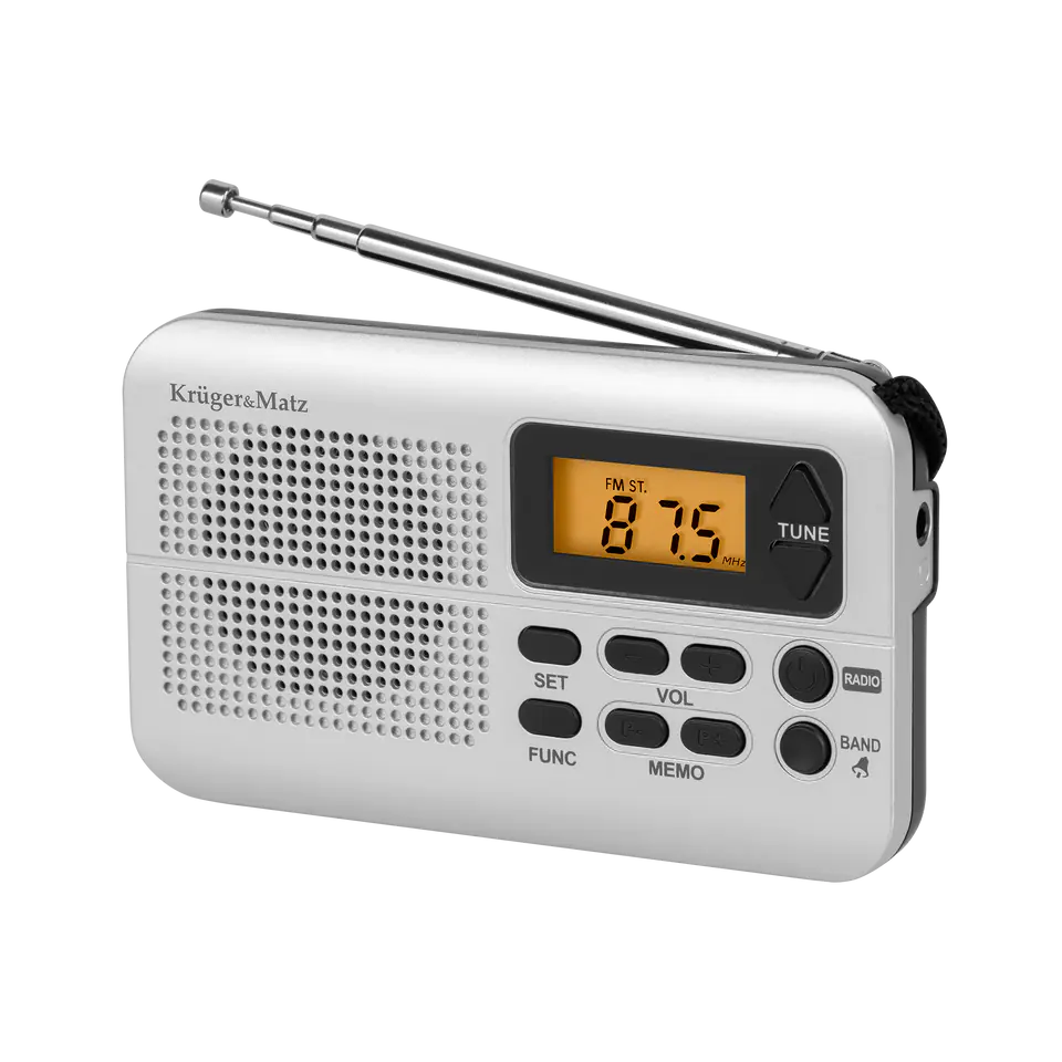 Kruger&Matz portable radio model KM0819 at Wasserman.eu