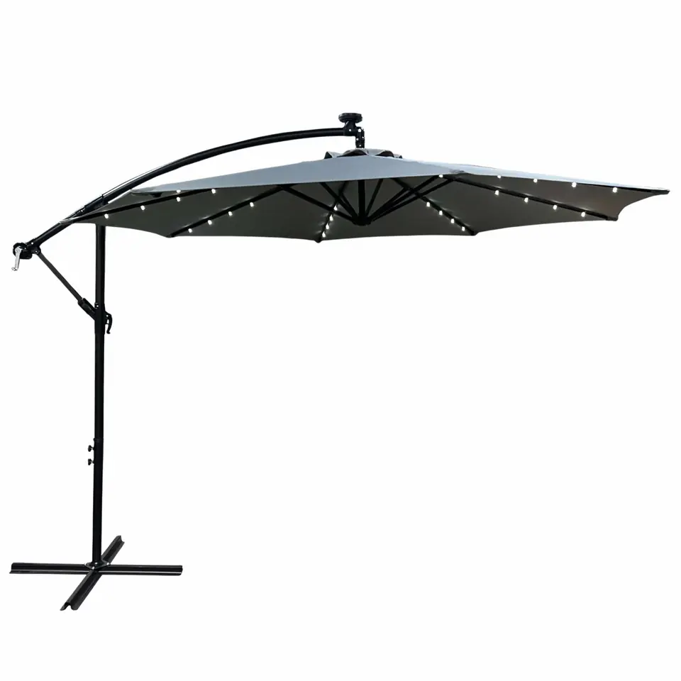 PARASOL OGRODOWY MILIN JASNOSZARY w sklepie Wasserman.eu