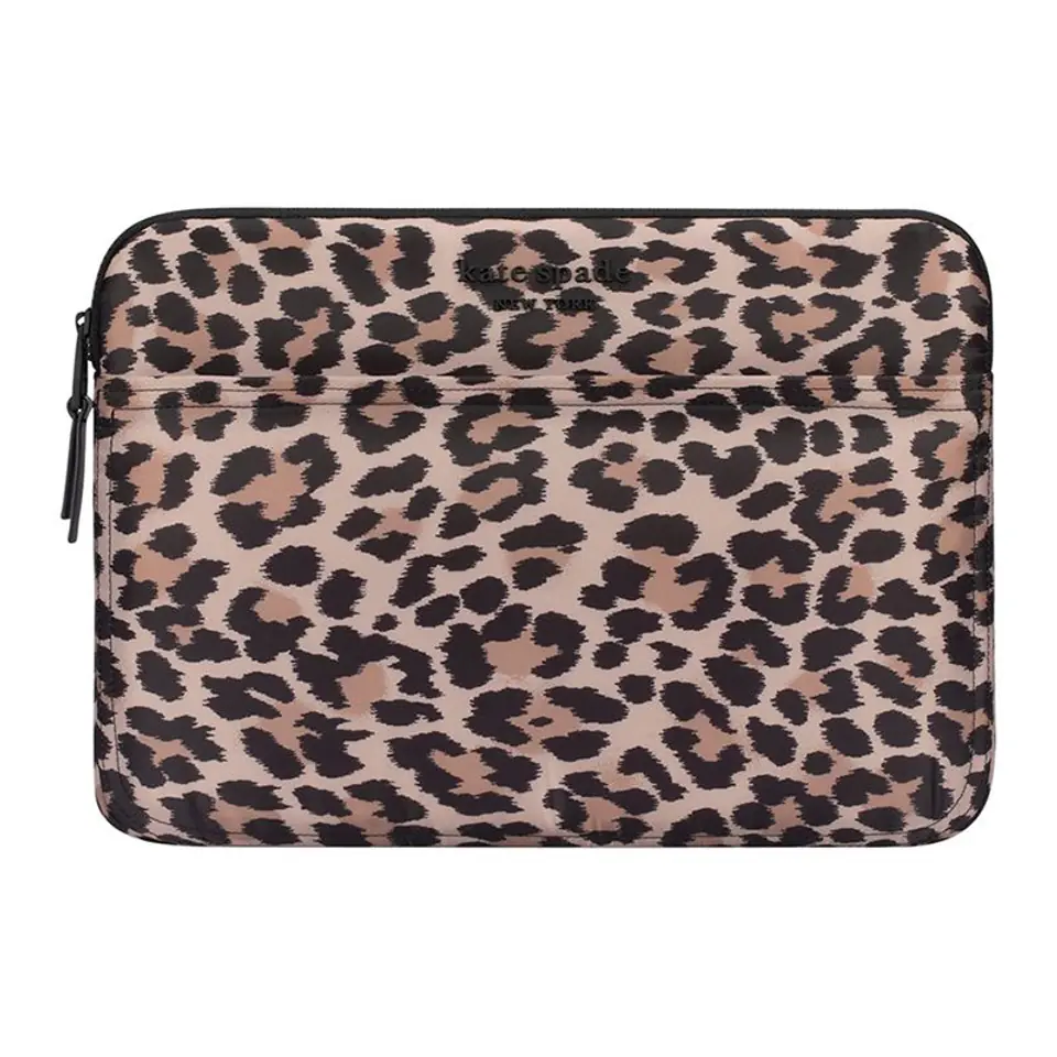 ⁨Kate Spade New York Puffer Sleeve - Pokrowiec MacBook Pro 16" / Laptop 16" (Classic Leopard)⁩ w sklepie Wasserman.eu