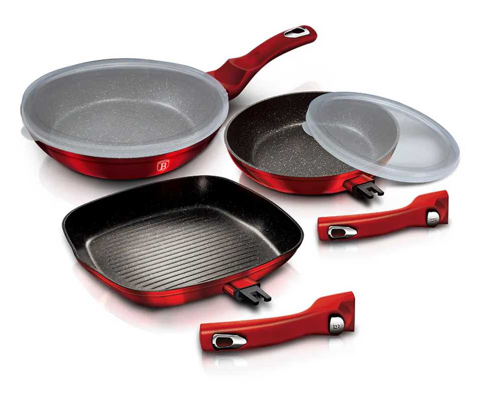 SET OF 3 GRANITE PANS BERLINGERHAUS BH-6796 at Wasserman.eu