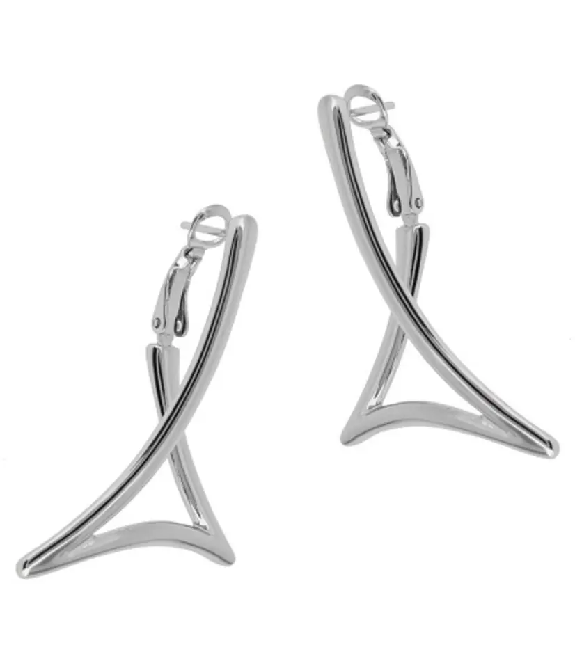 ⁨Expressive shape earrings (P6247AG)⁩ at Wasserman.eu